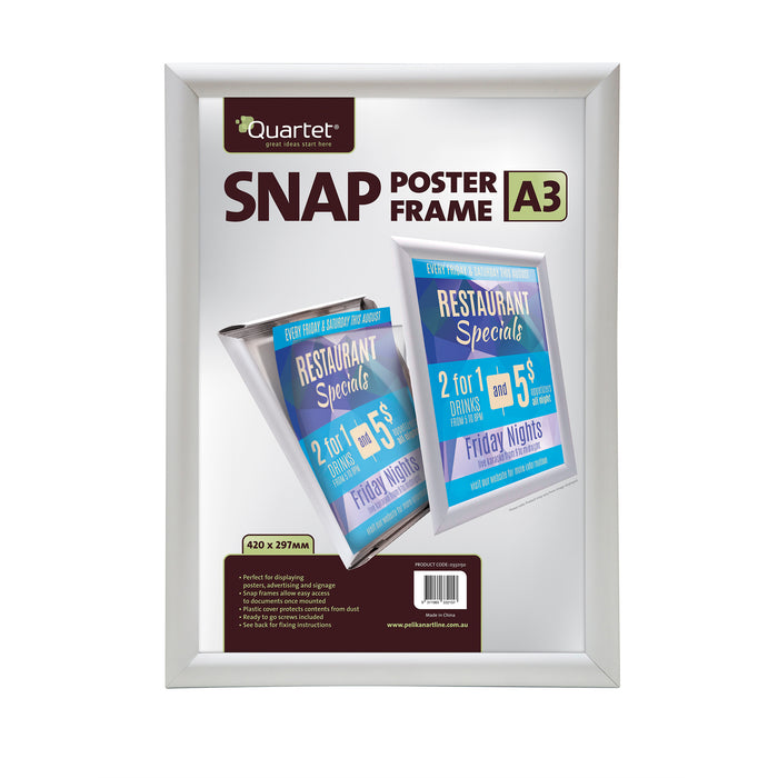 A3 Quartet Aluminium Snap Frame AO0332150