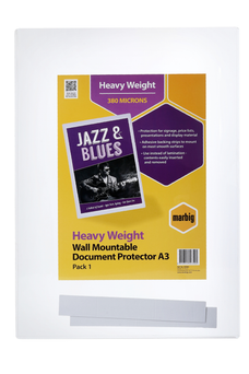 A3 Slide-In Wall Mountable Document / Menu Protector AO90083