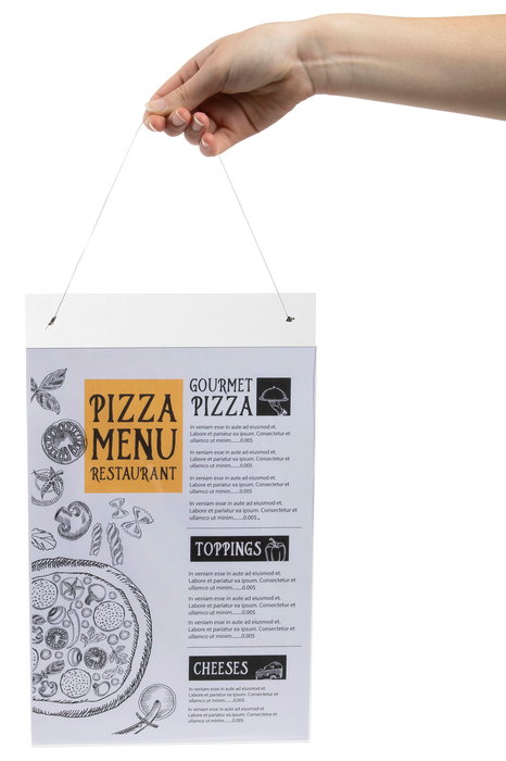 Esselte A4 Wall Sign / Menu Holder - Portrait