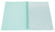 Marbig A4 20 Pocket Insertable Cover Refillable Display Book, Pastel Green Cover