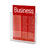 A4 Brochure Holder Single Pocket Wall Mounting AO31048