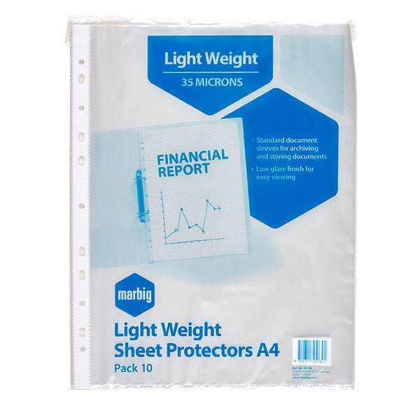 A4 Copysafe Clear Pockets 10's pack | Copysafe Pockets — Discount Office