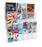 A4 + DL Wall Mount Brochure Holder 6 x A4 + 12 x DL LX772921