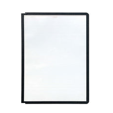 A4 Durable Sherpa Panels, Black, Pack of 4 AO560601