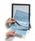 A4 Duraframe Durable Self Adhesive Poster / Sign Holder, Black - 2's Pack AO487201