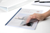 A4 Polypropylene Frosted Binding Cover 300 Micron, Pack of 100 AOBCP300CL100