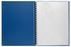 A4 Refillable Display Book 40 pocket Blue AO2007401