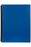 A4 Refillable Display Book 40 pocket Blue AO2007401