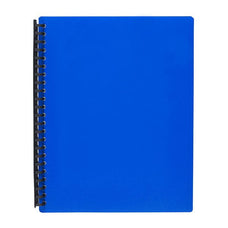 A4 Refillable Display Book 40 pocket Blue AO2007401