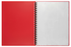 A4  Refillable Display Book 40 pocket Red AO2007403