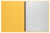 A4 Refillable Display Book 40 pocket Yellow AO2007405