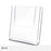 A4 Wall Mountable Brochure Holder, Portrait LX86610