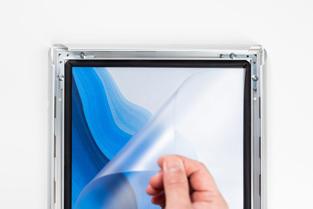 Waterproof Frames A2 Waterproof Snap Frame, Silver, 640mm x 466mm x 13mm (For A2 Poster ...
