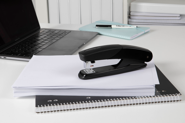 Rexel Torador Stapler, 25 Sheets, Full Strip, Black