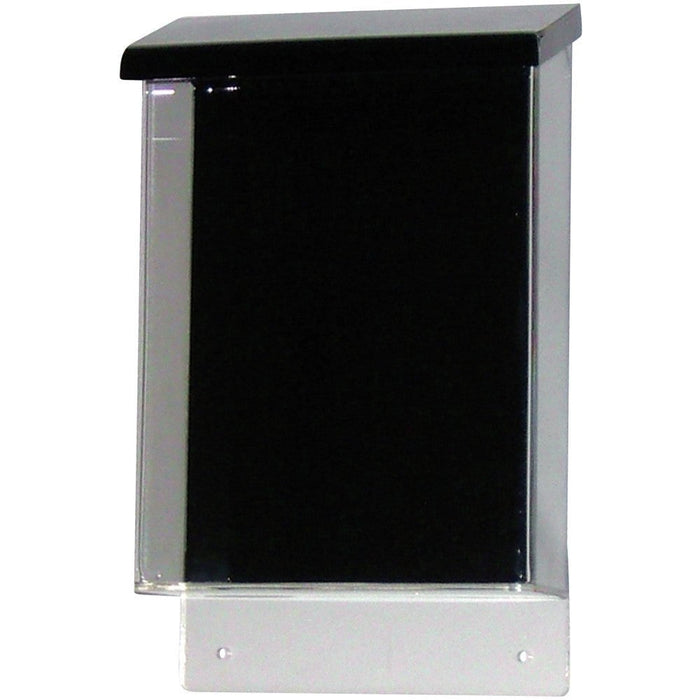A5 Outdoor Brochure Holder Clear with Black Lid LXOBHA5