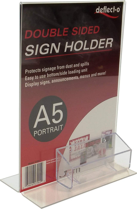 A5 Sign / Menu & Business Card Holder LX47921