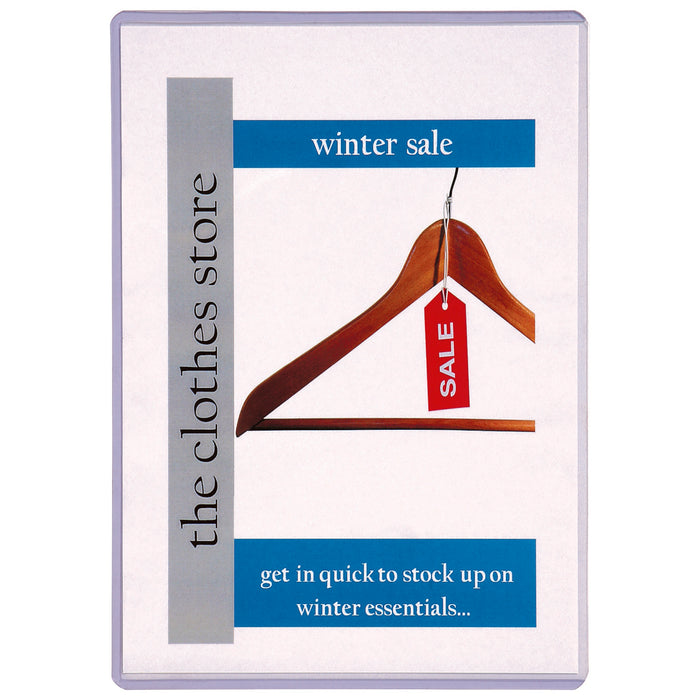 A5 Slide-In Document / Menu Protector x 20's pack AO90076