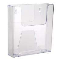A6 Brochure Holder Wall Mounting Portrait LXBPS840CI