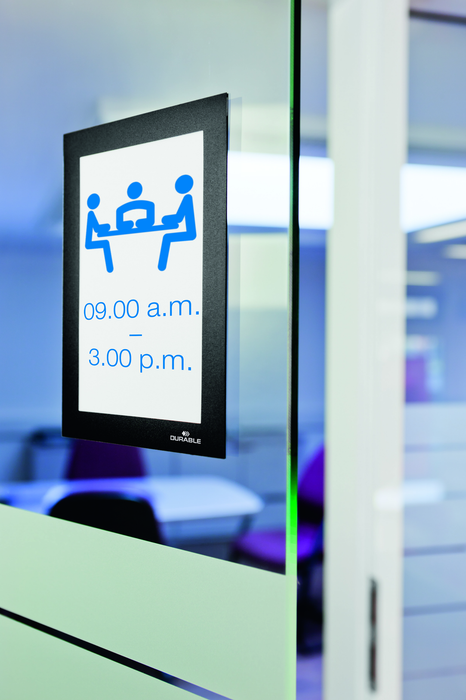 A6 Duraframe Durable Self Adhesive Poster / Sign Holder - 2's Pack AO487001