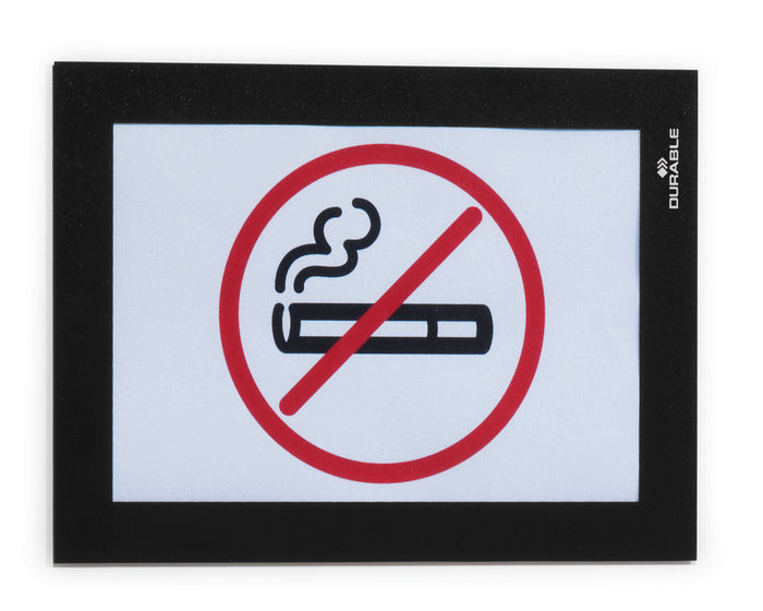 A6 Duraframe Durable Self Adhesive Poster / Sign Holder - 2's Pack AO487001