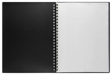 A4 Refillable Display Book 40 pocket Black