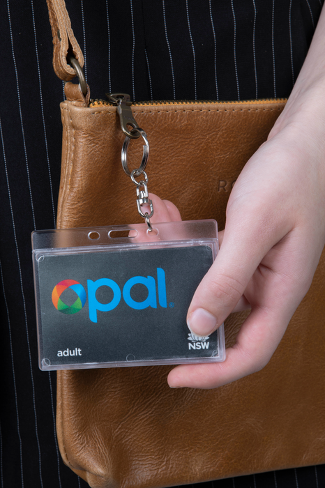 Rexel Id Fuel Rigid Card Holder with Key Ring, 10 Pack