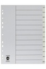Marbig A4 White Polypropylene Indices/Divider, Jan-Dec