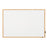 Whiteboard 450 x 600mm - Non-Magnetic - Oak Frame