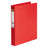 Marbig A4 PE Linen 25mm 4D Ring Binder, Red