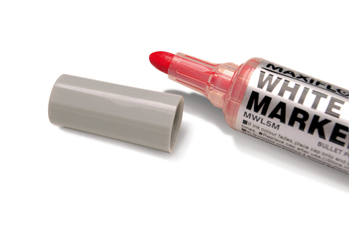 Pentel Maxiflo Whiteboard Marker Fine Tip, Red