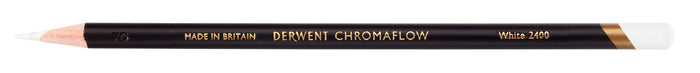 Derwent Chromaflow Pencil, White, Pack of 6