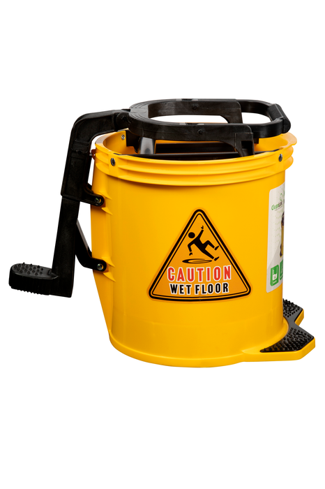 CleanLink 16L Heavy Duty Mop Bucket, Yellow