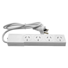 The Brute Power Co. Powerboard - 4 Socket + Overload Protection