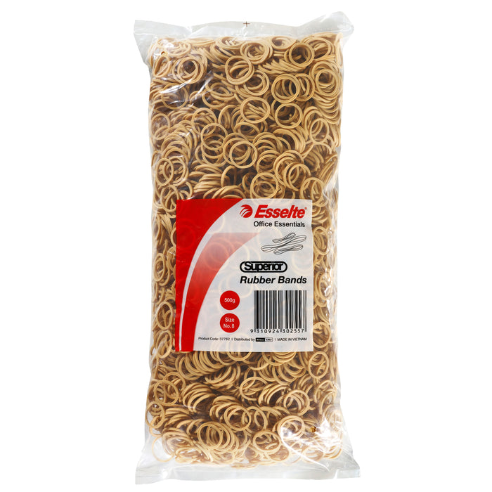 Esselte Superior Rubber Band #8 x 500gm