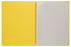 Marbig A4 20 Pocket Refillable Display Book, Translucent Yellow Cover