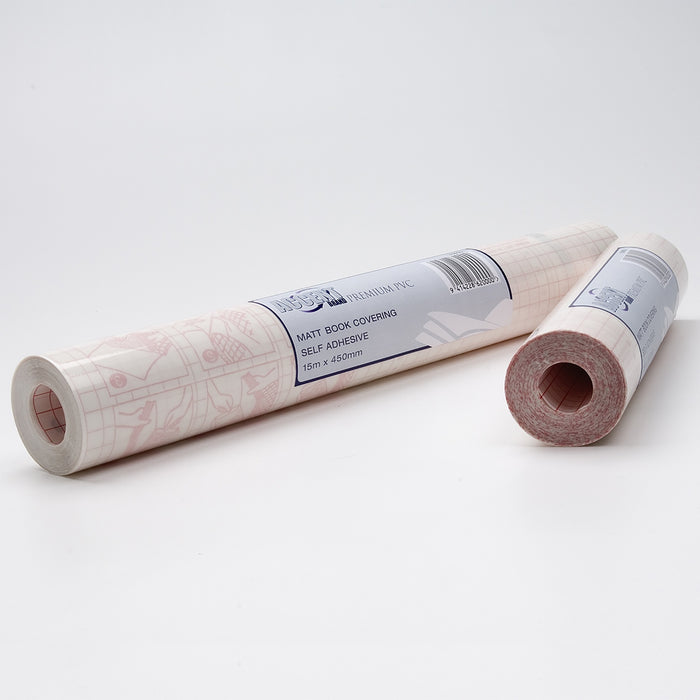 Accent 80mic Matt Adhesive Book Cover 15mt x 450mm AO0333920