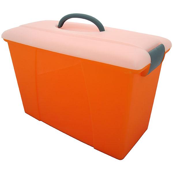 Acco Carry File Case - Orange AO807806