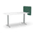 Acoustic Desk Divider 540mm x 800mm, Choice of Colours Forest Green BVADORIGINAL0408FG
