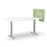 Acoustic Desk Divider 540mm x 800mm, Choice of Colours Leaf Green BVADORIGINAL0408LF