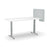 Acoustic Desk Divider 540mm x 800mm, Choice of Colours Light Grey BVADORIGINAL0408LG