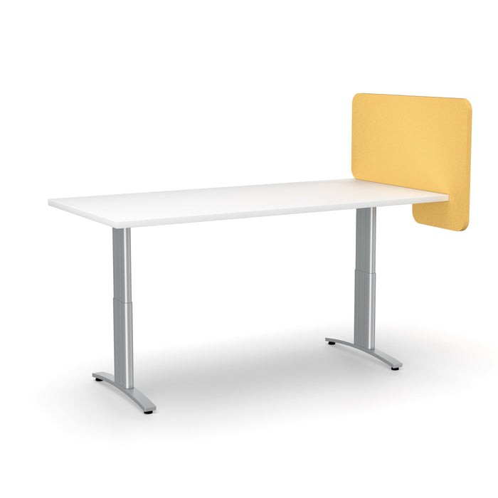 Acoustic Desk Divider 540mm x 800mm, Choice of Colours Mustard BVADORIGINAL0408MU