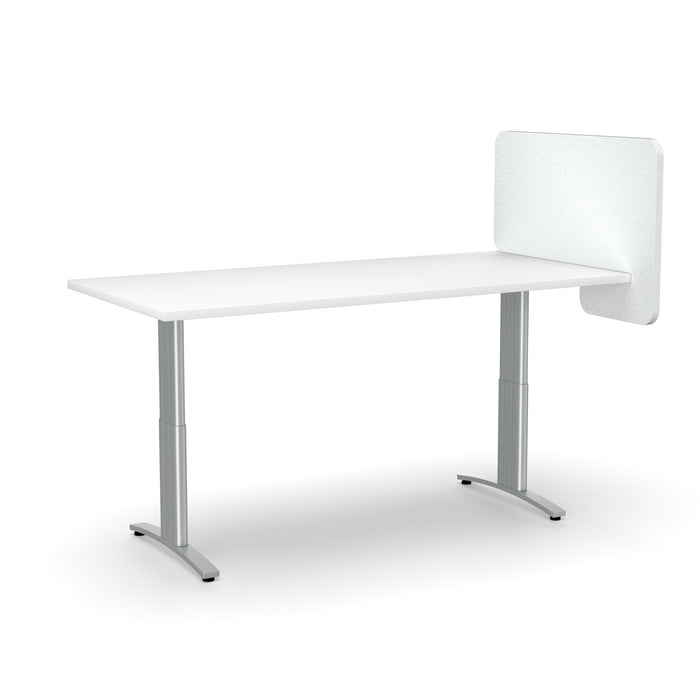 Acoustic Desk Divider 540mm x 800mm, Choice of Colours White BVADORIGINAL0408WH