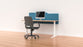 Acoustic Desk Modesty Screen Milford 600mm x 1200mm, Privacy Screen, Choice of Colours Pageant Blue BVASMMILFORD0612PG