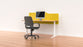 Acoustic Desk Modesty Screen Milford 600mm x 1200mm, Privacy Screen, Choice of Colours Yellow BVASMMILFORD0612YY