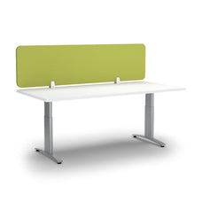 Acoustic Desk Screen 1200mm Wide x 400mm High - Choice of Colours Apple Green BVAS0412-AG
