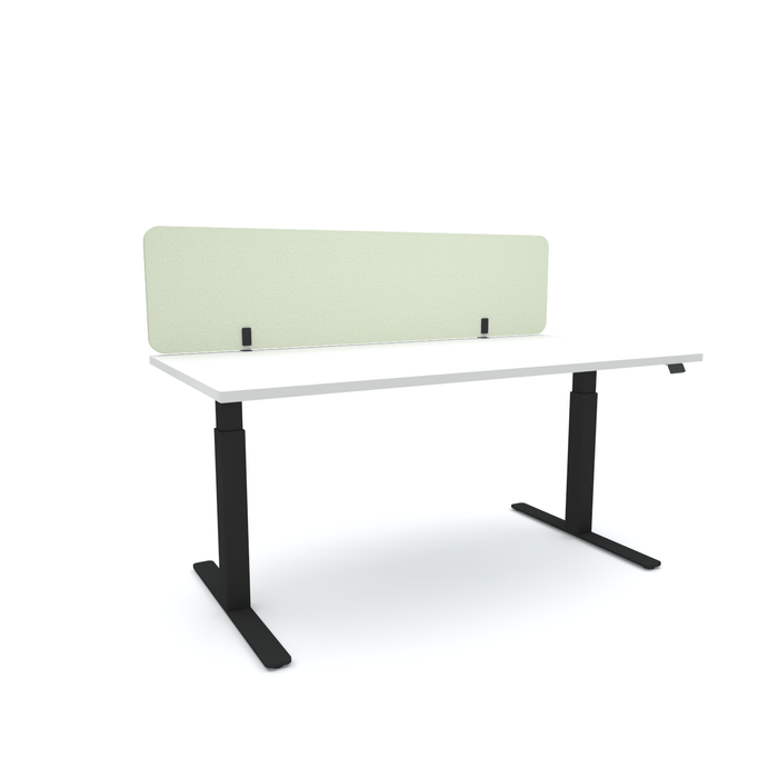 Acoustic Desk Screen, 1200mm x 24mm x 400mm, Choice of Colours