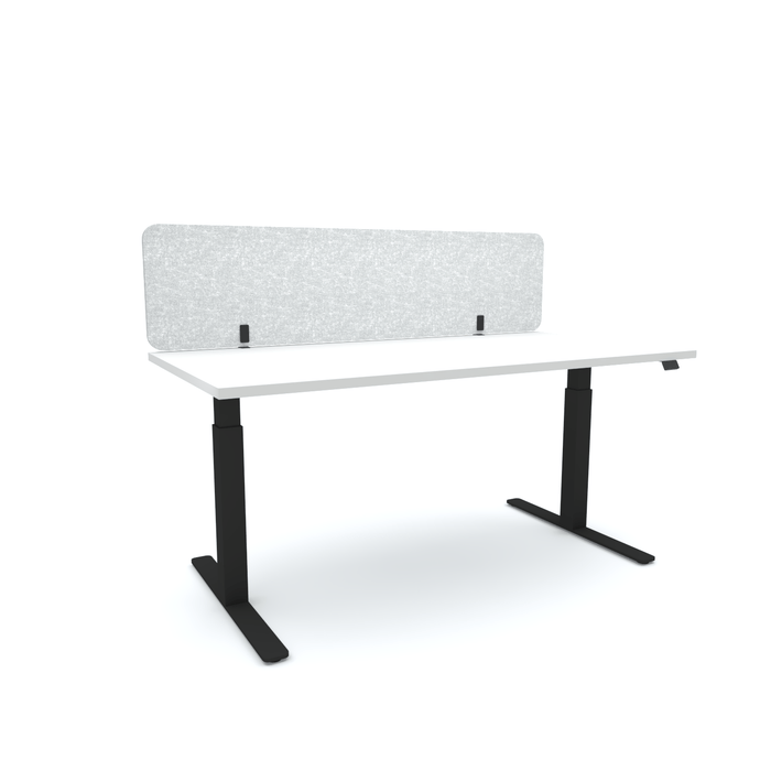 Acoustic Desk Screen, 1200mm x 24mm x 400mm, Choice of Colours