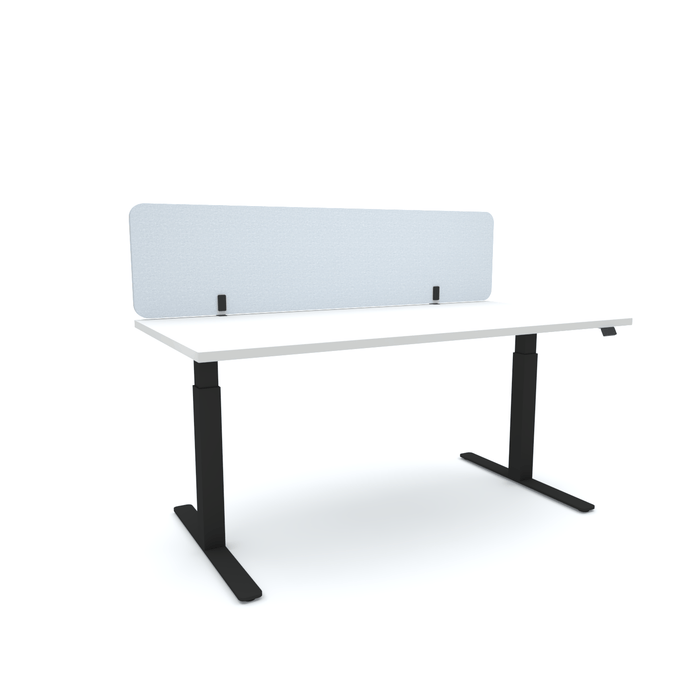 Acoustic Desk Screen, 1200mm x 24mm x 400mm, Choice of Colours