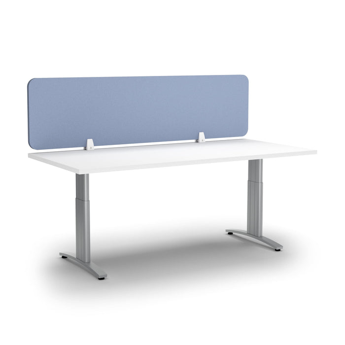 Acoustic Desk Screen 1500mm Wide x 400mm High - Choice of Colours