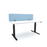 Acoustic Desk Screen, 1500mm x 24mm x 400mm, Choice of Colours